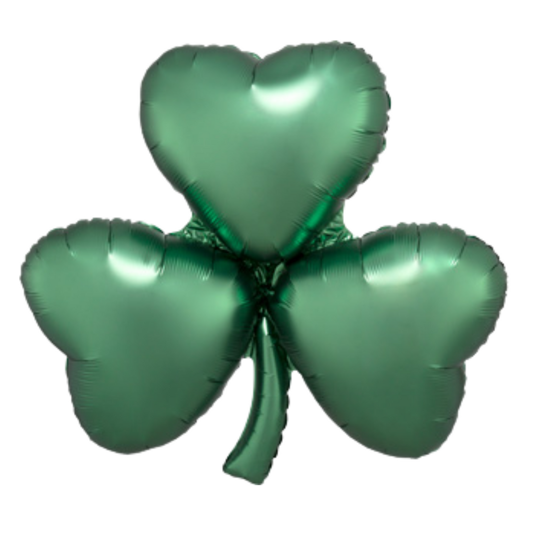 Green Luxe Shamrock Balloon