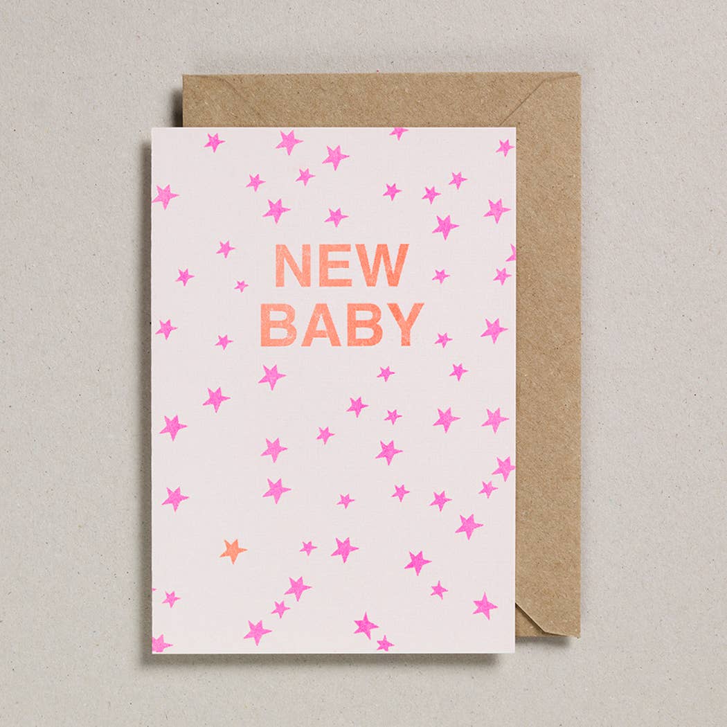 New Baby Riso Card