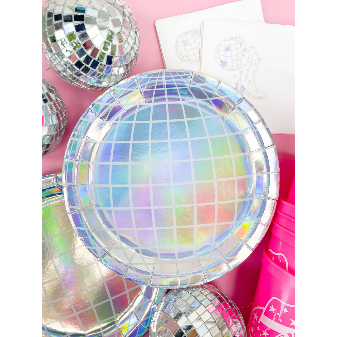 Disco Ball 9" Paper Plates