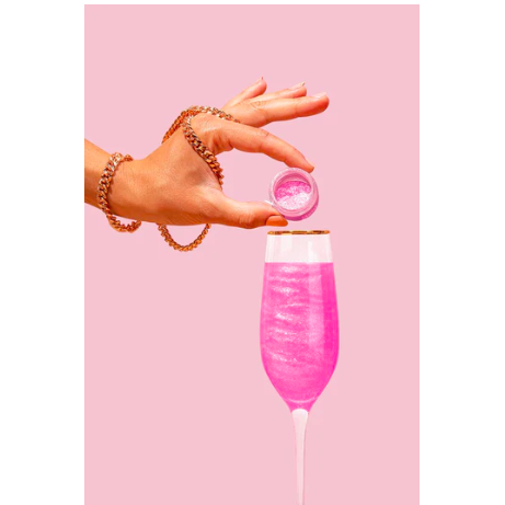 Tourmaline Pink Edible Glitter