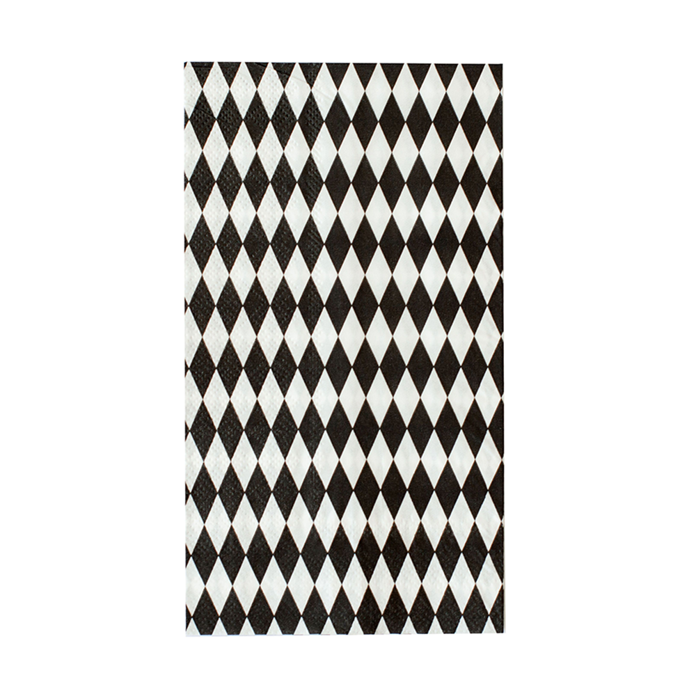 The Classic Checkered Guest Napkins