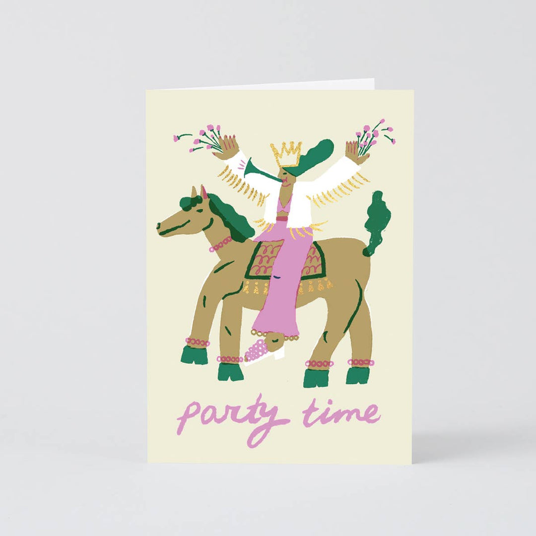 Party Time Greetings Card