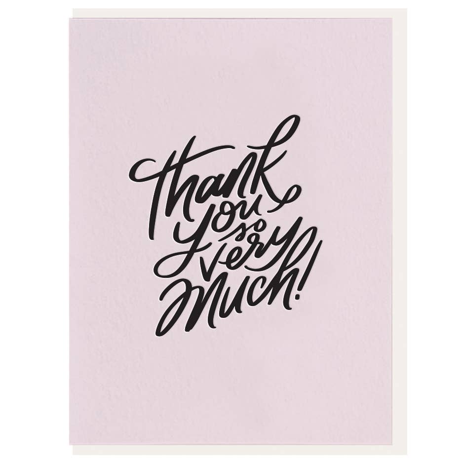So Very Much Greeting Card