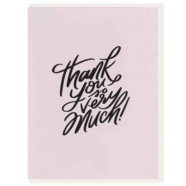 So Very Much Greeting Card