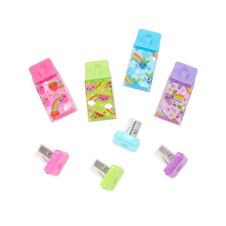 Lil' Juicy Scented Erasers + Sharpeners