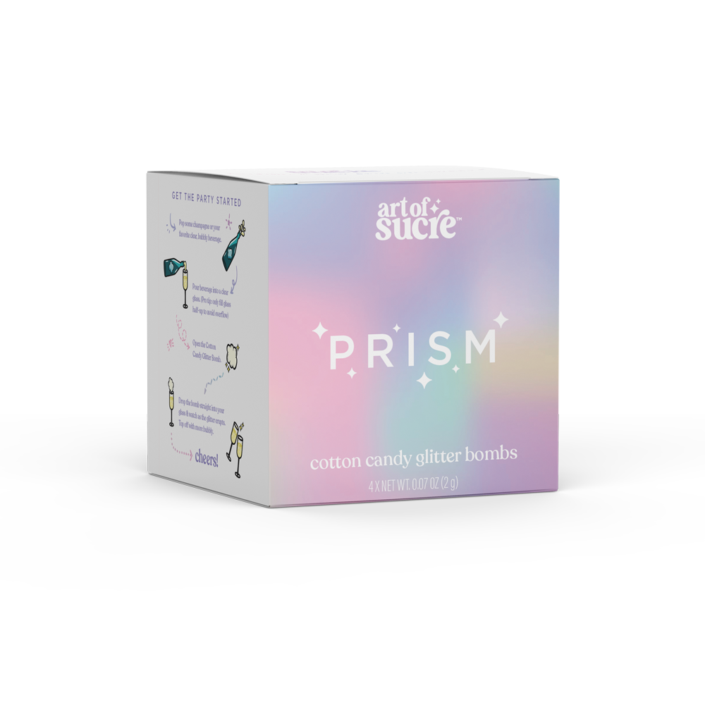 Prism Cotton Candy Glitter Bombs