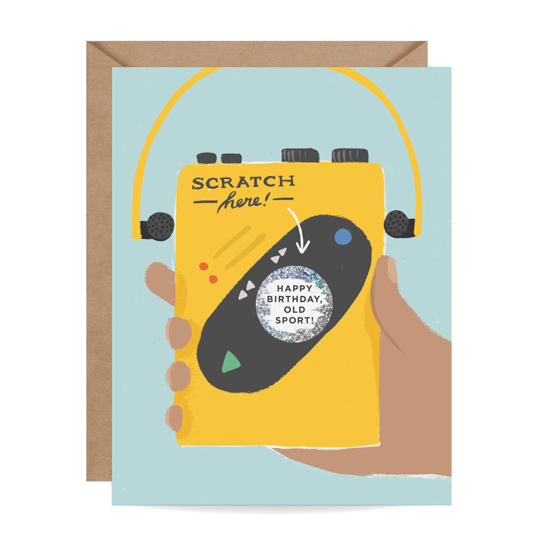 Old Sport Scratch Card