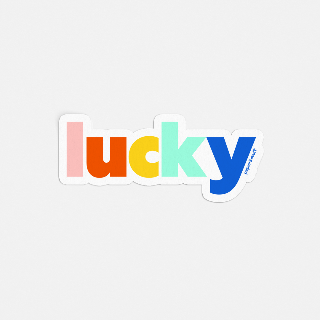 Lucky Sticker