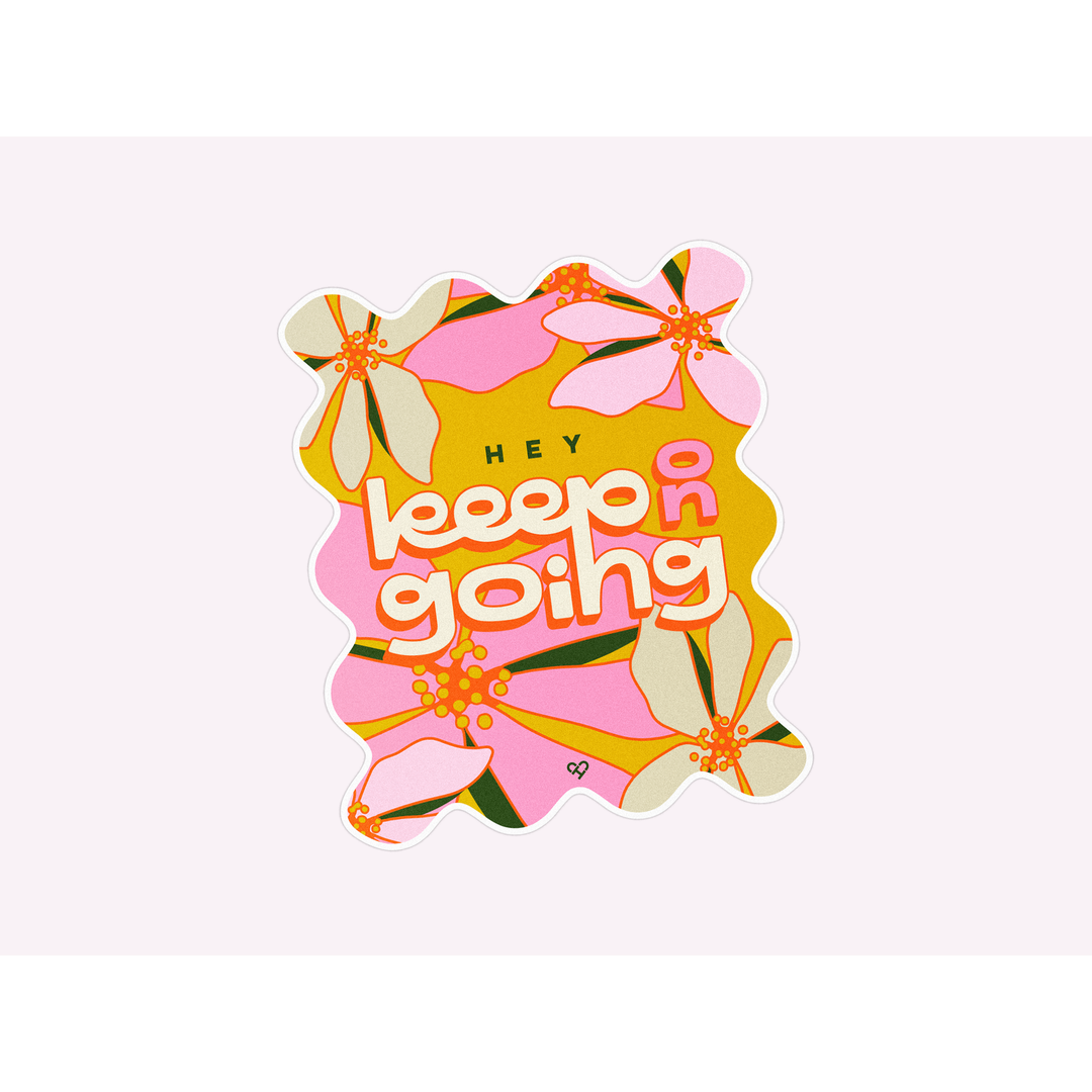 Keep Going Sticker