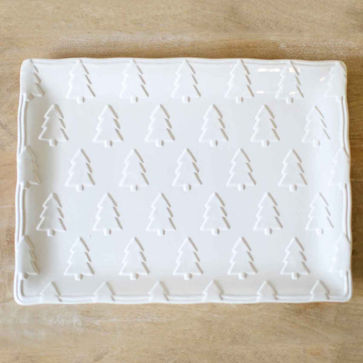 Balsam Lane Embossed Platter
