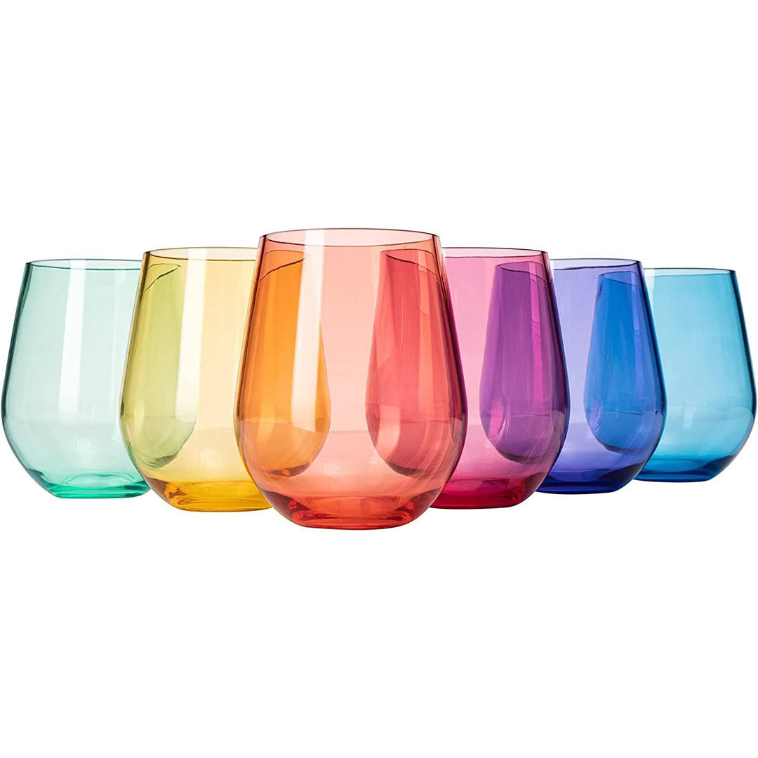 plastic wine glasses