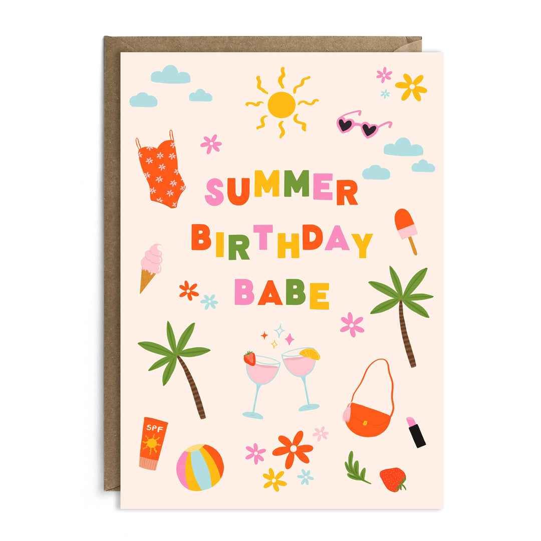 Summer Babe Card