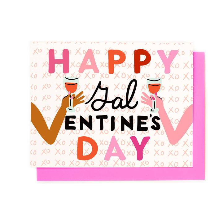 Happy Galentine's Valentine's Day Card