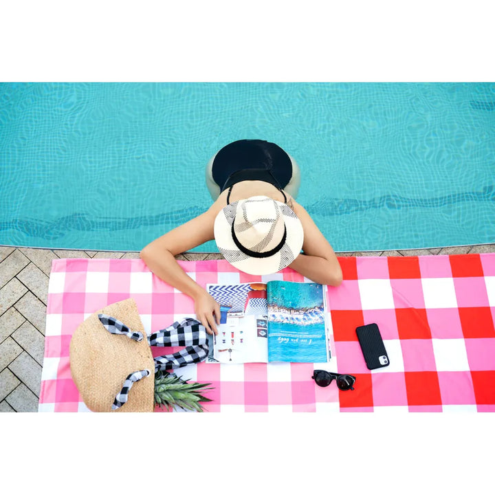 Checks Strawberry Beach Towel