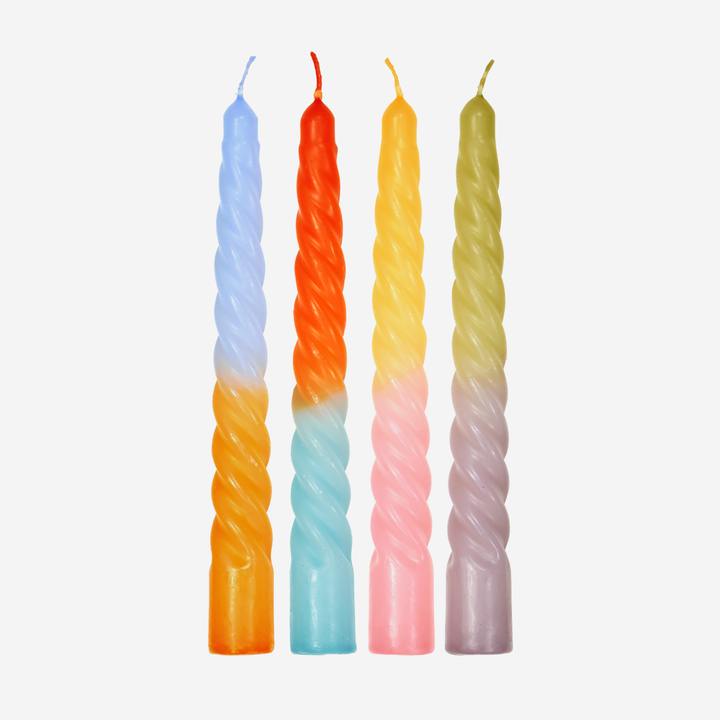 Blossoming Field Twisted Candle