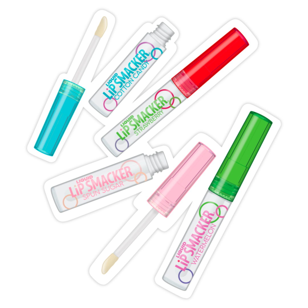 90's Nostalgia Lip Smackers Lip Gloss Sticker