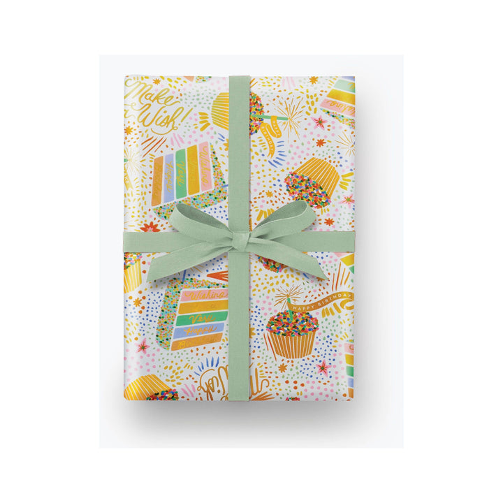 Birthday Cake Continuous Wrap