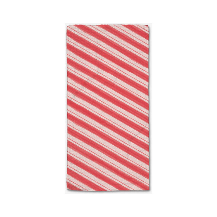 Classic Candy Cane Tea Towel