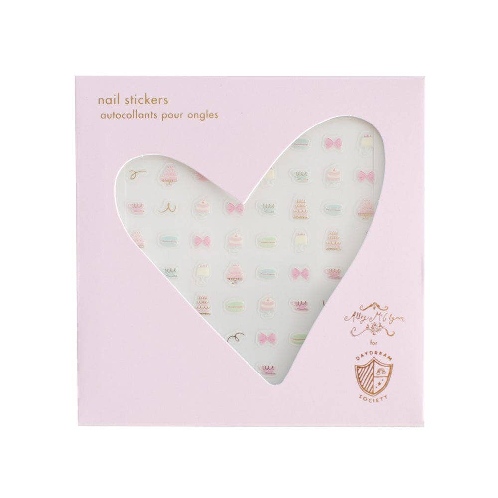 Let Them Eat Cake Nail Stickers