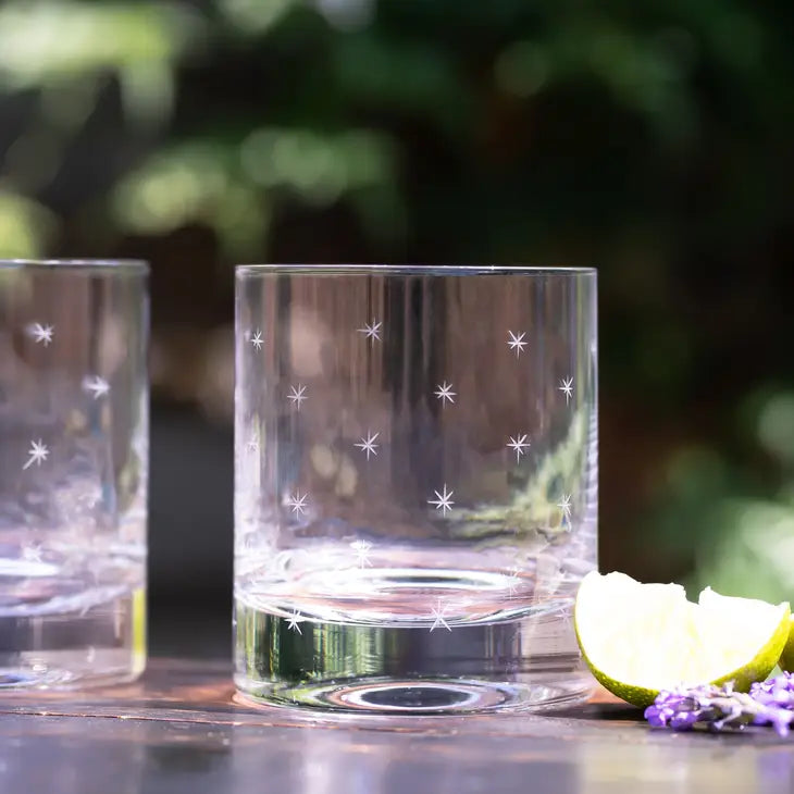 Whisky Glasses with Stars