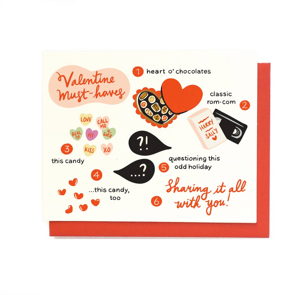 Valentine Must-Haves Card