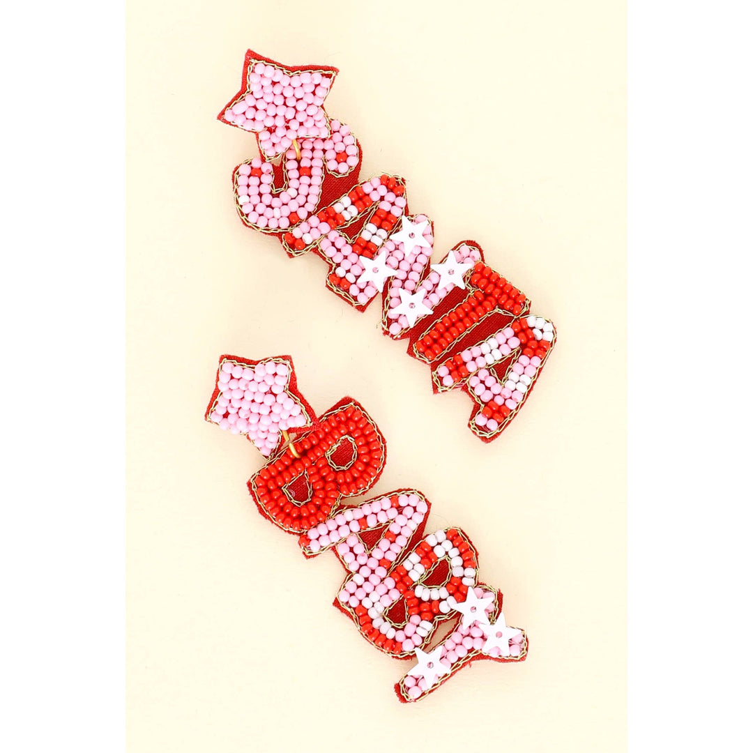 Santa Baby Long Drop Dangle Earrings
