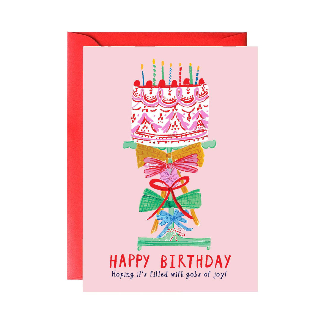Ribbons on the Cake Card