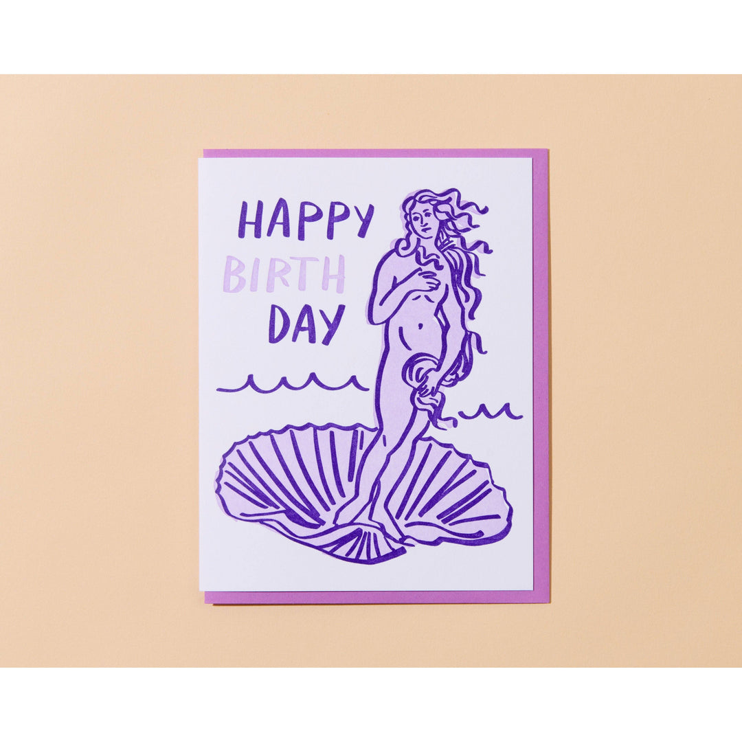 Birth (of Venus) Day Card