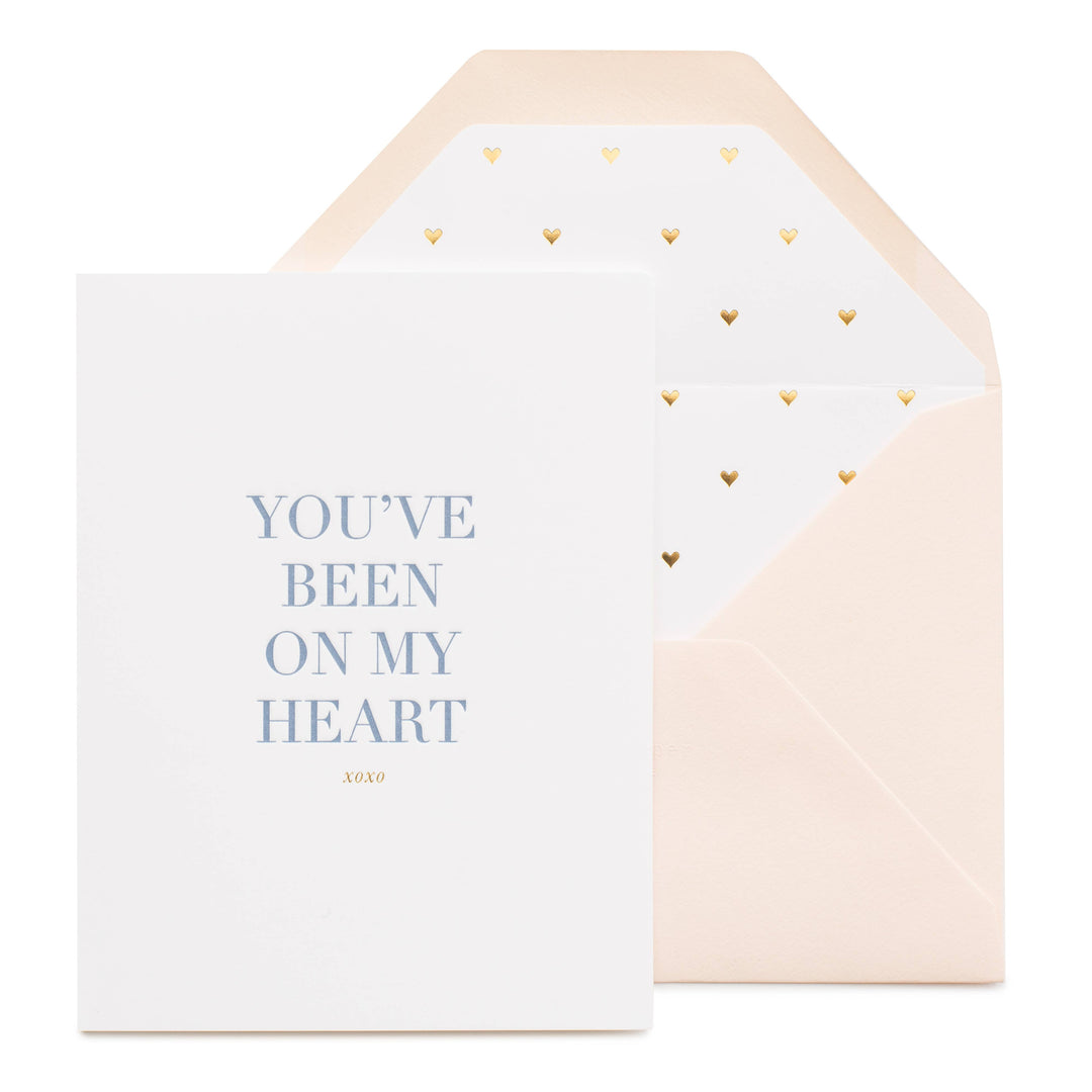You've Been on My Heart Card