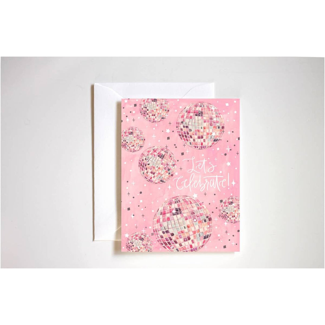 Disco Ball Celebrate Card