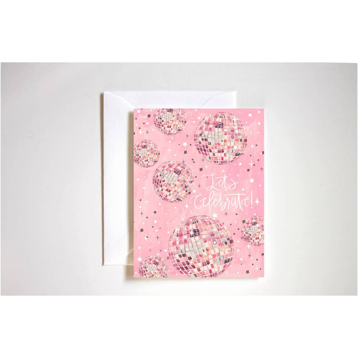 Disco Ball Celebrate Card
