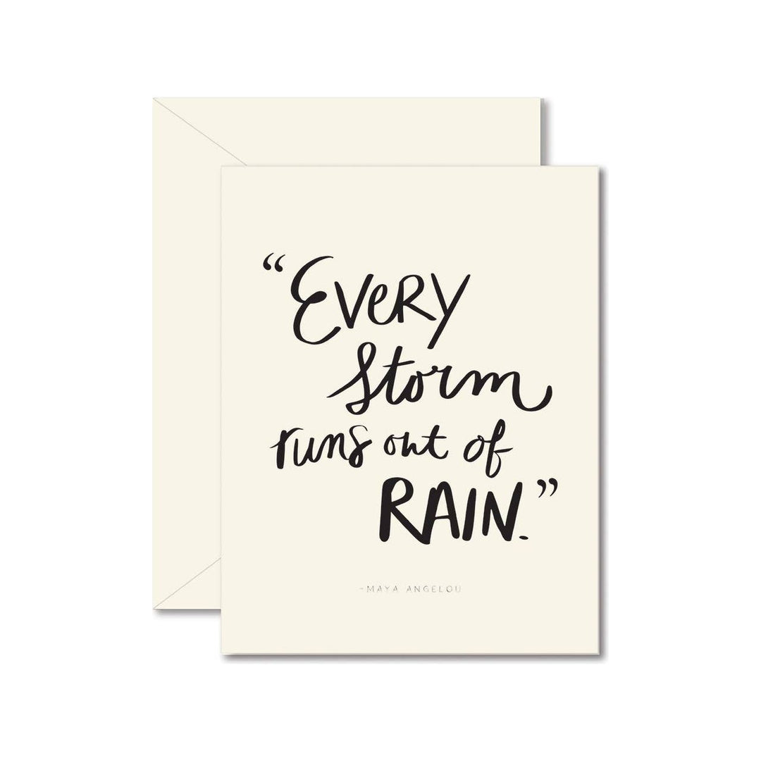 Every Storm Greeting Card