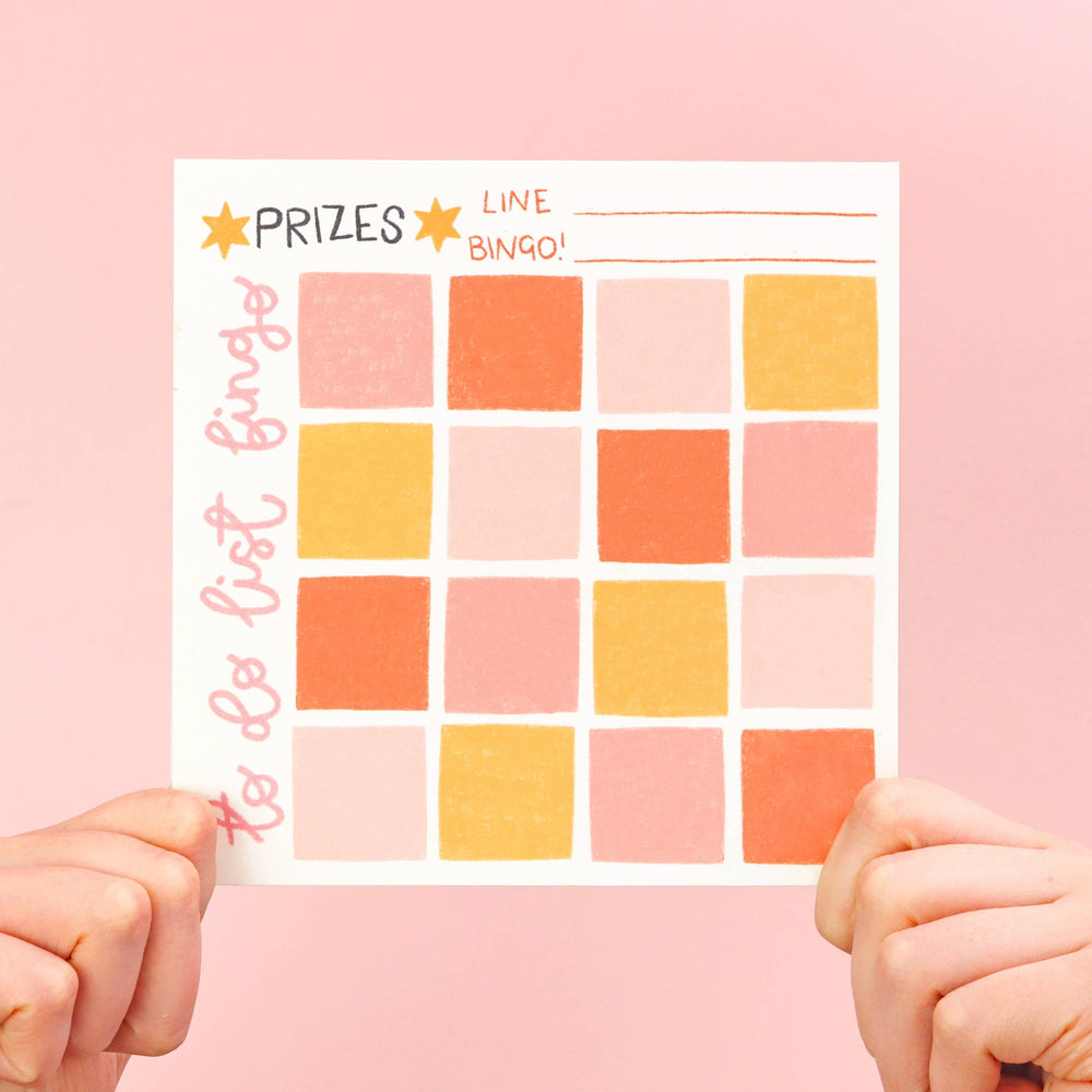 bingo notepad