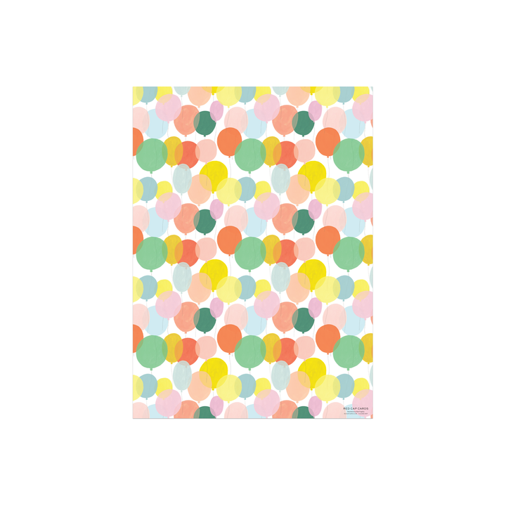Birthday Balloons Gift Wrapping