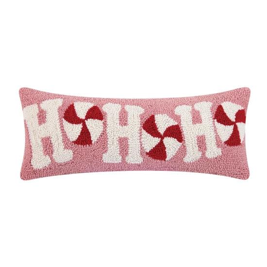 Candycane Hohoho Hook Pillow