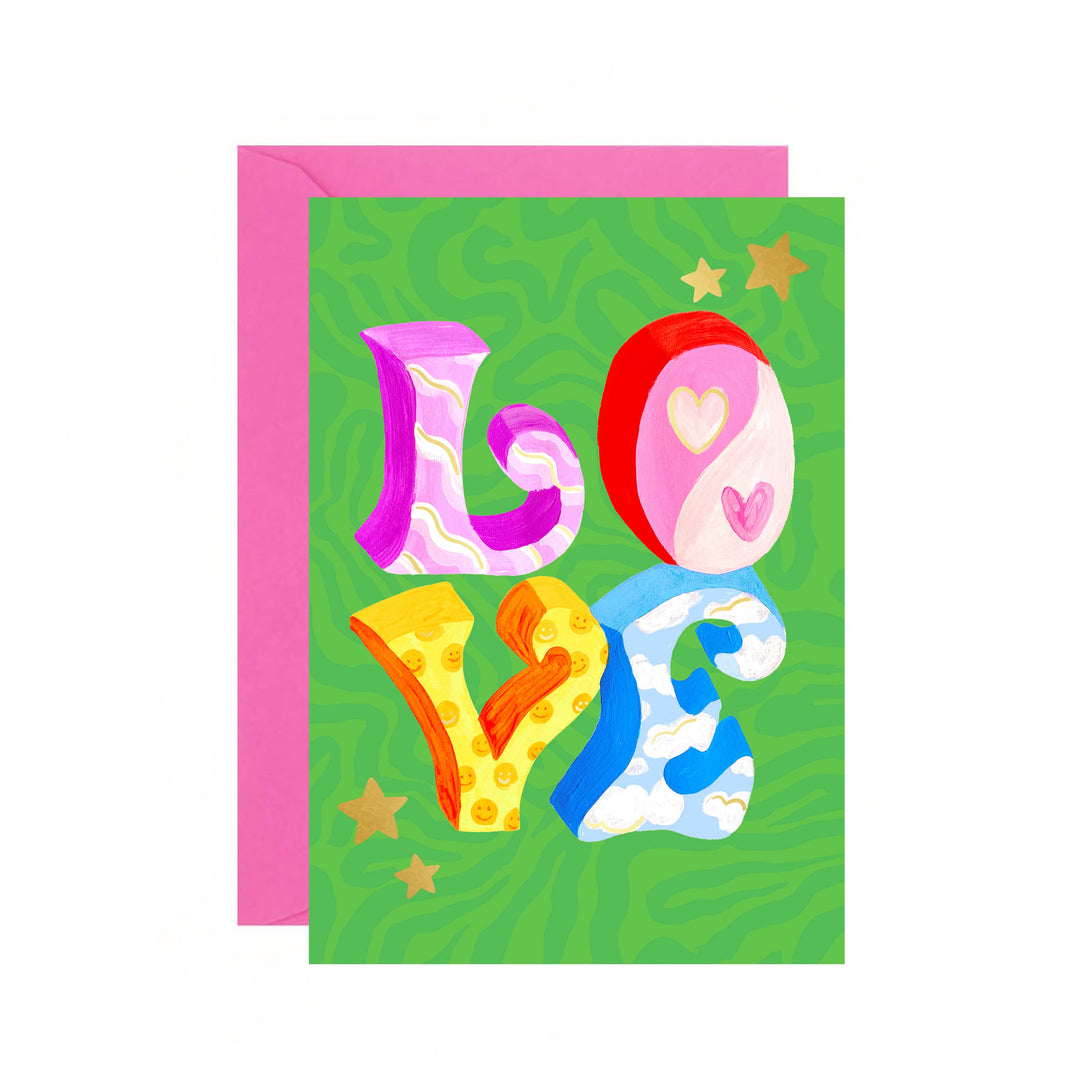 LOVE Valentines Day Card