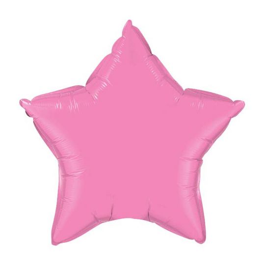 Deep Pink Star Balloon