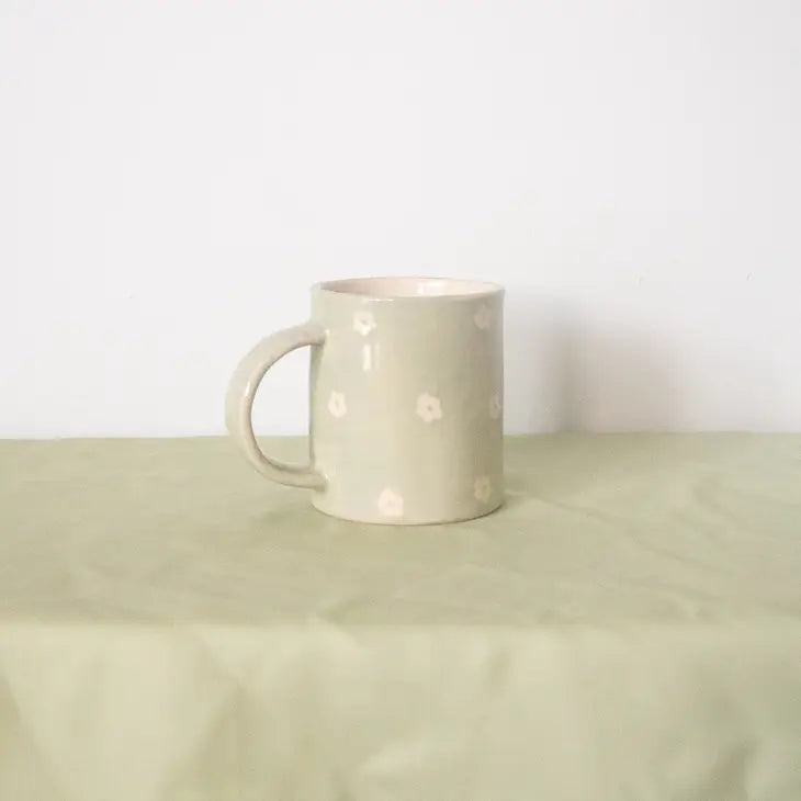Mint Petunia Mug