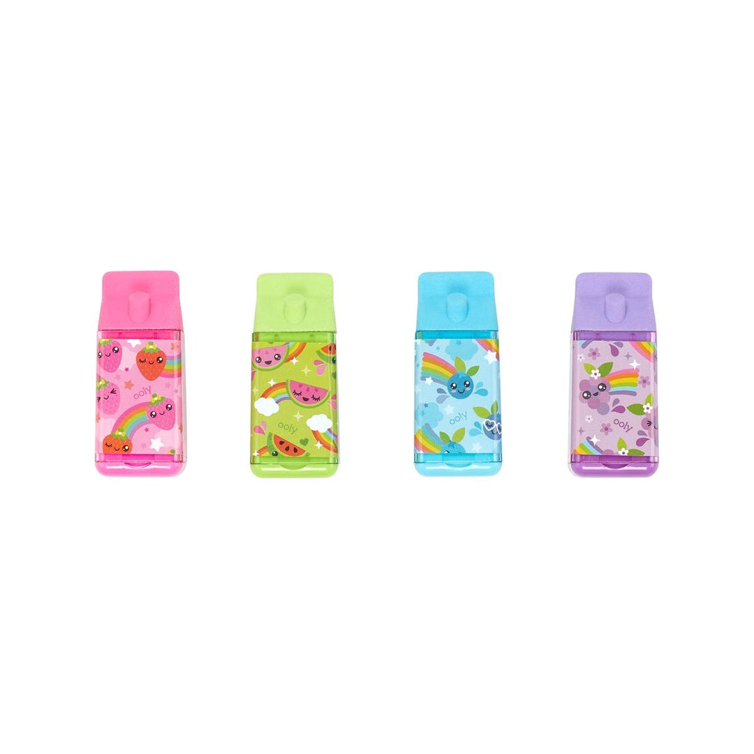 Lil' Juicy Scented Erasers + Sharpeners