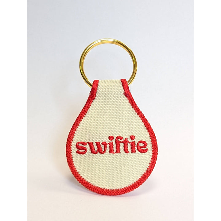 Swiftie Embroidered Key Tag