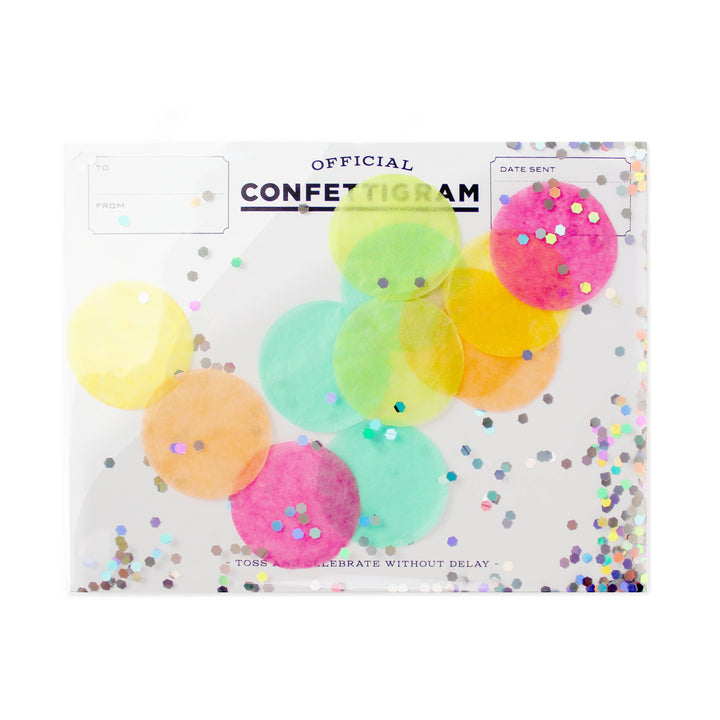 Confettigram Disco Birthday Card