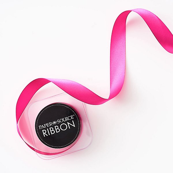 Beet Satin Ribbon
