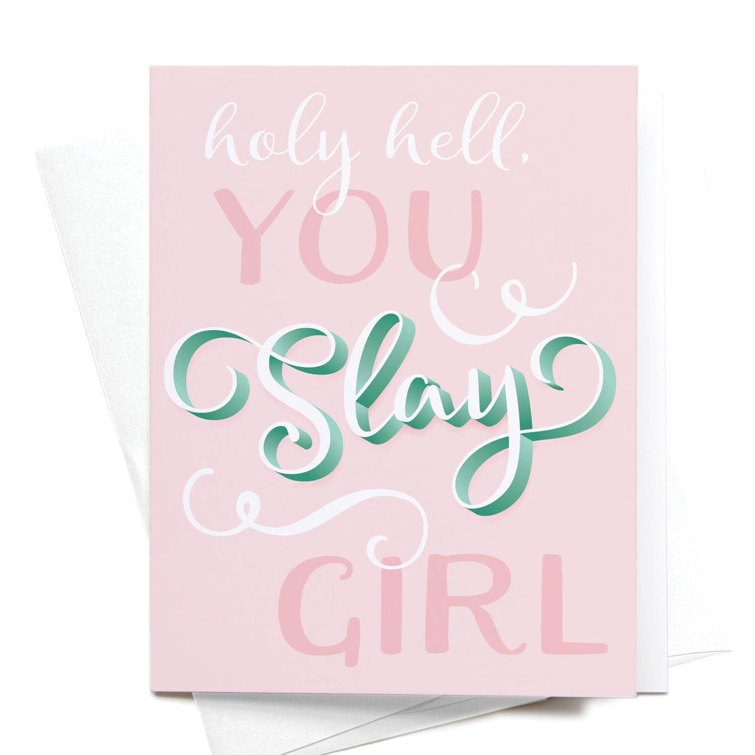 greeting card slay