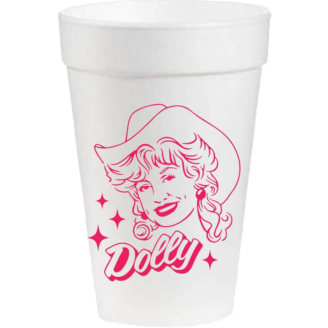 dolly styrofoam cups