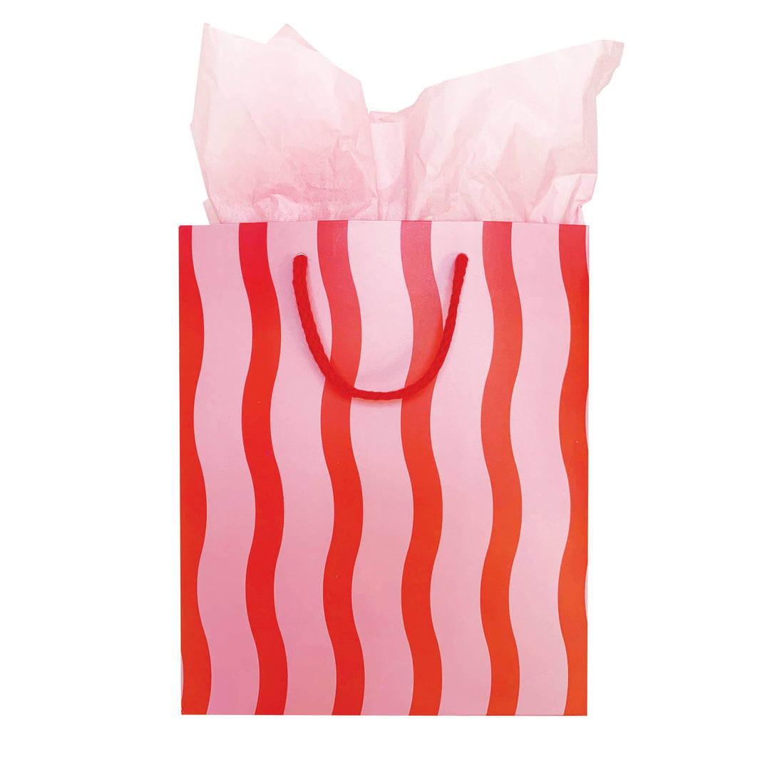 Fussy Stripe Gift Bag