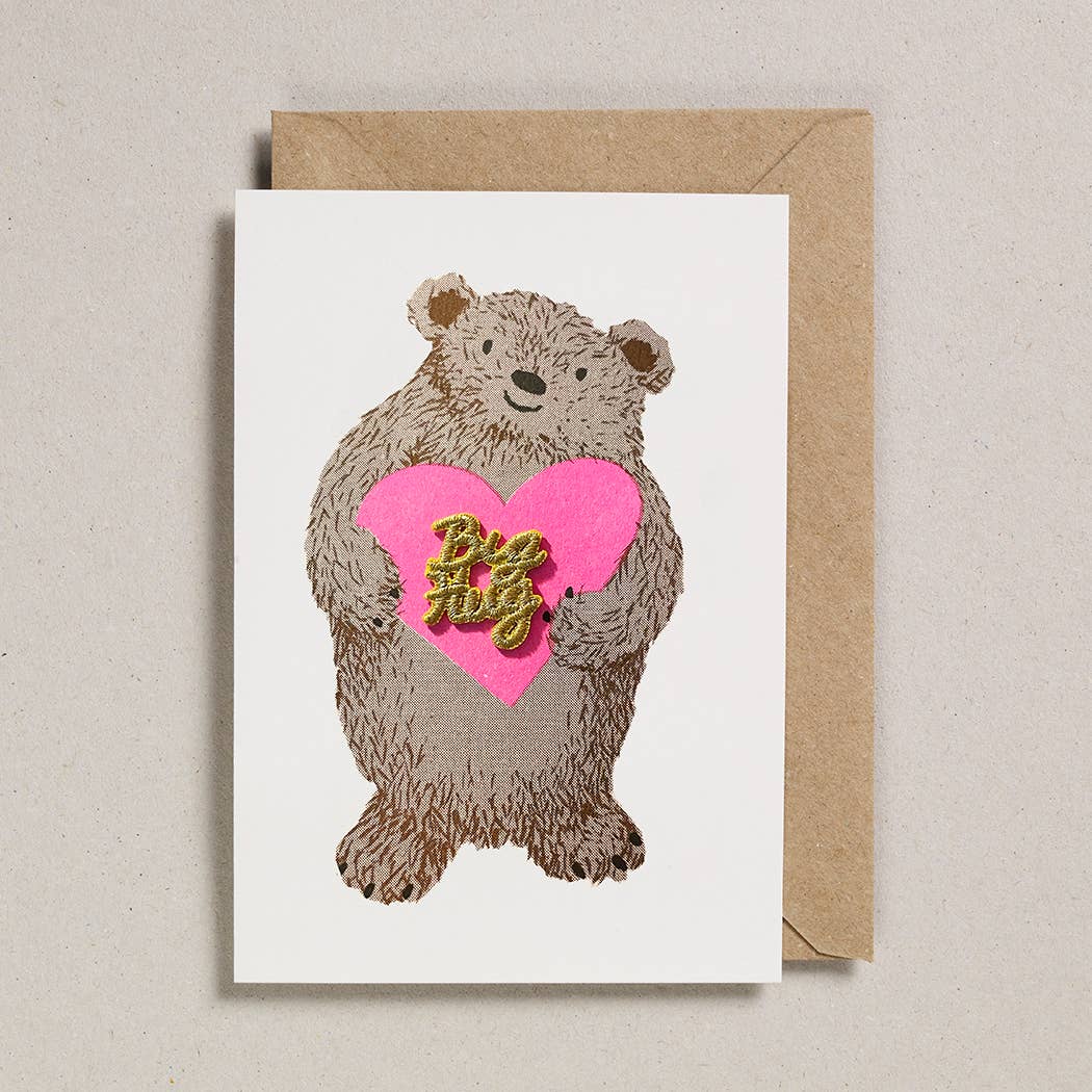 Big Hug Bear Card