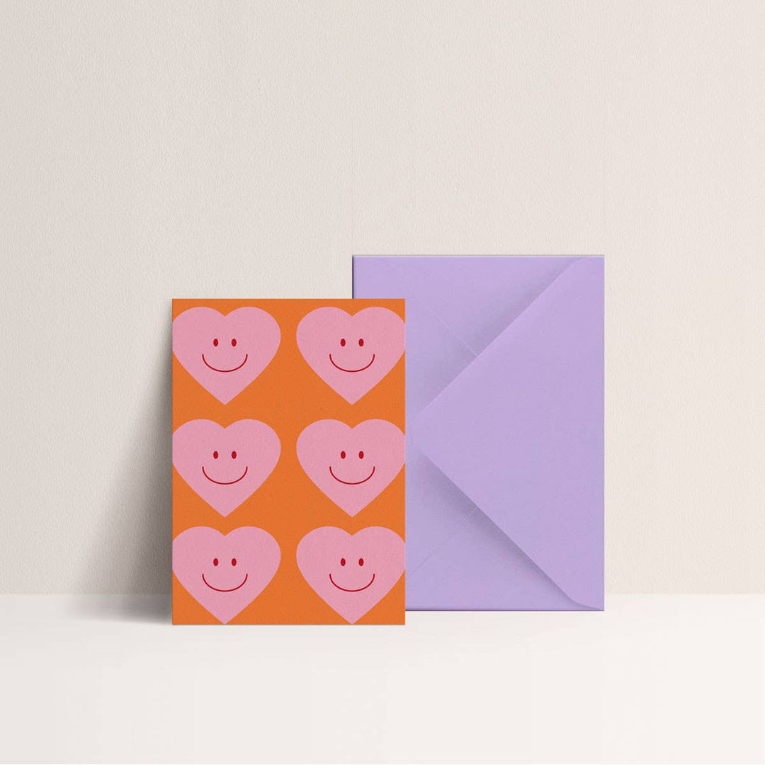 Smiley Heart Card