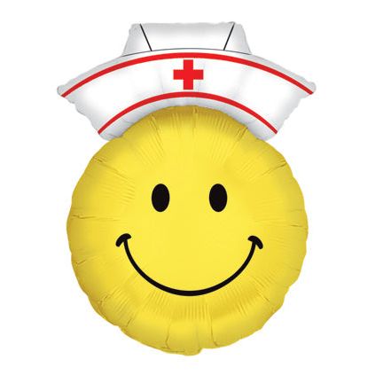 Smiley Nurse Balloon