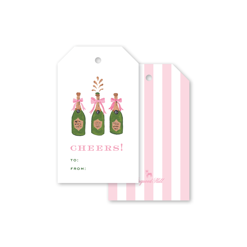 Cheers Congrats Gift Tags