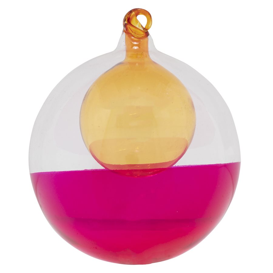 Double Bubble Fuchsia Ornament